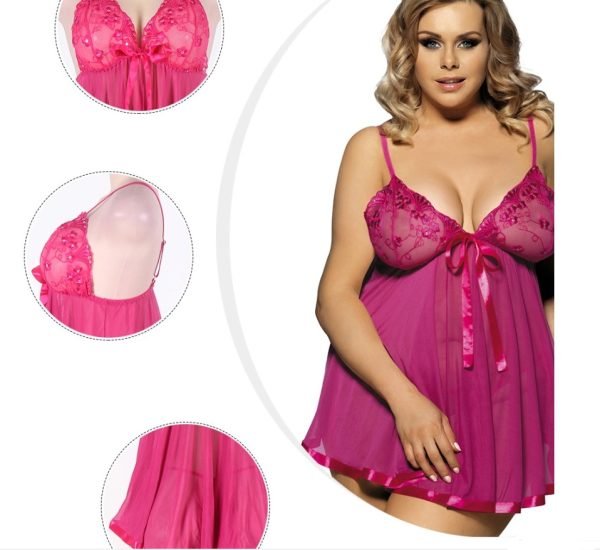 Women's Sexy Plus Size Babydoll - Image 9