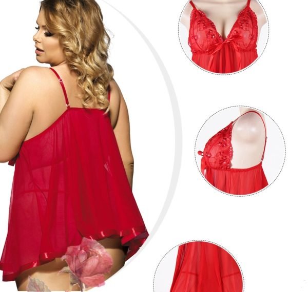 Women's Sexy Plus Size Babydoll - Image 10