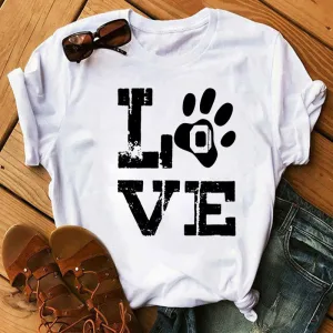Women's Dog T-Shirt Image - Zabardo.com