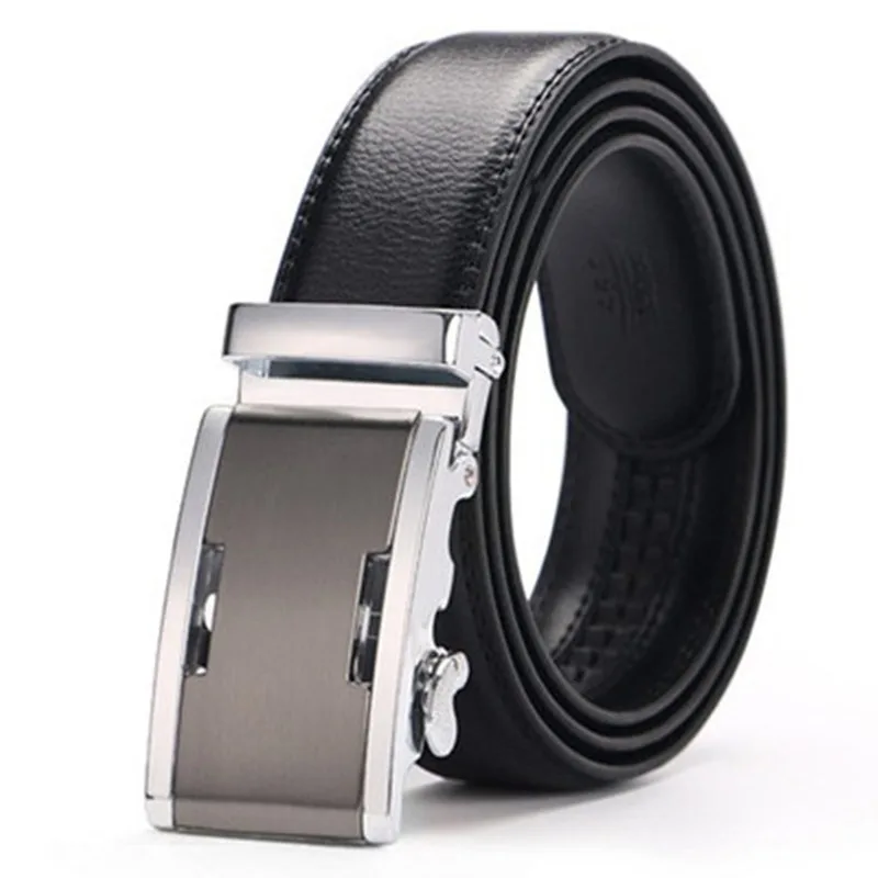 Men's Leather Business Belt - Image - Zabardo.com