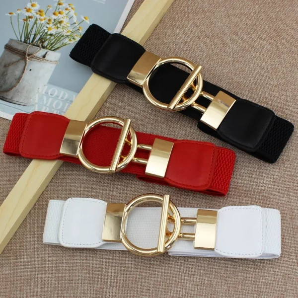 Women's O-Ring Toggle Buckle belt - image - Zabardo.com 850666601540.jpg